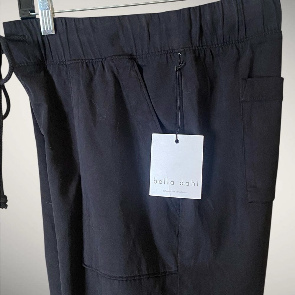 Bella Dahl | Bella Dahl Black Pocket Jogger Pants | Drawstring Joggers NWT M. - Picture 11 of 15